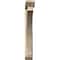 Ekena Millwork Thorton Slat Rough Sawn Bracket w/ Offset Brace, Douglas Fir, 6"W x 40"D x 44"H BKT0604X40X44THR06RDF - alternate 4